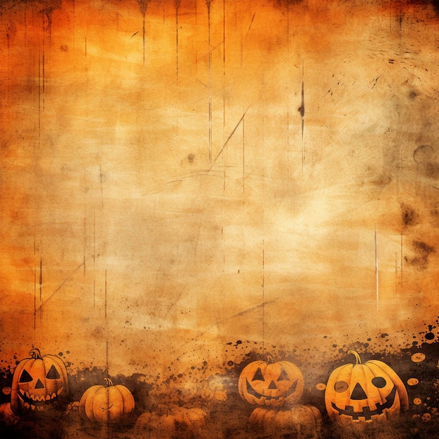 orange color halloween background