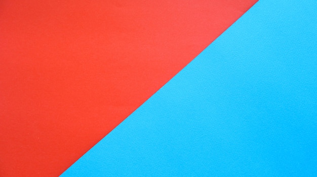 Orange-Colored Paper and Blue Paper Background