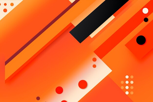 an orange colorful background with lines on it