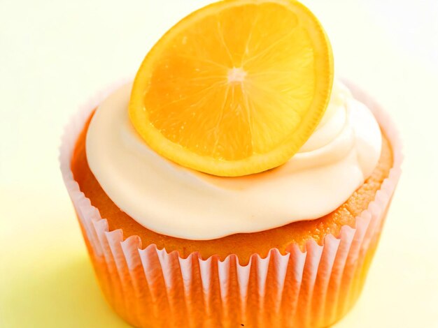 사진 오렌지 컵케이크 이미지 무료 다운로드