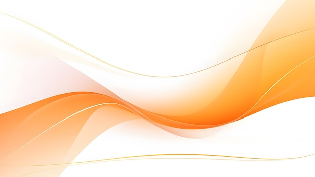 orange curve background contemporary orange and white curve on white background