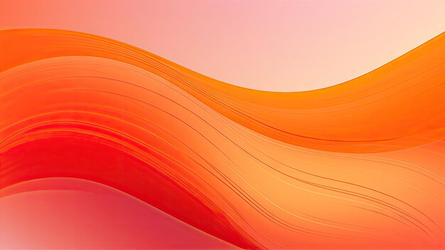 Orange curve background