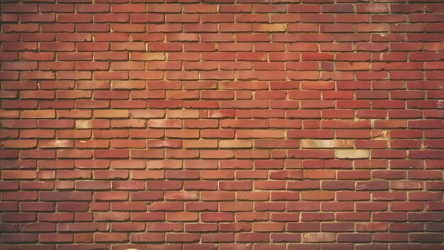 Orange and dark brick wall background