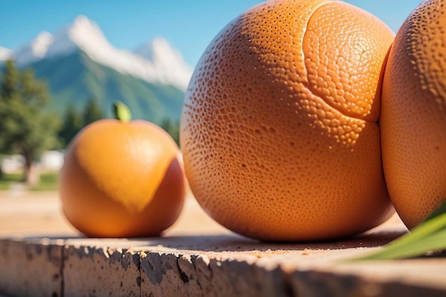 Фото Оранжевые вкусные фрукты добавка витамина с питание здоровье обои иллюстрация фона