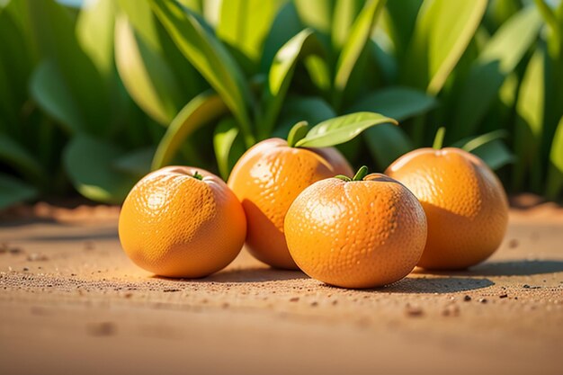 오렌지 맛있는 과일 보충 비타민 C 영양 건강 벽지 배경 일러스트
