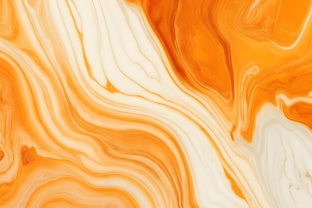 Orange and Dhite Marble Texture Background Orange Marble Texture ai generated