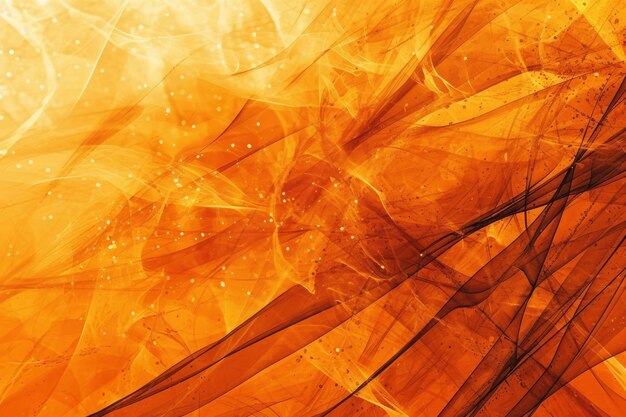 Orange digital background blending wallpaper AI generated