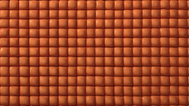 Orange dot pattern square background