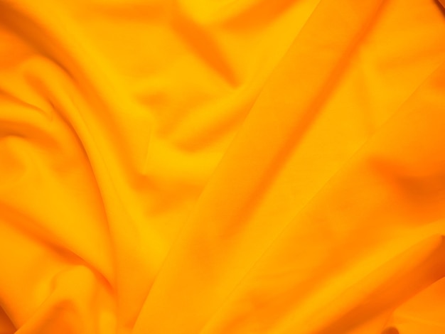 Orange fabric cloth linen background pattern material tissue texture yellow color pattern