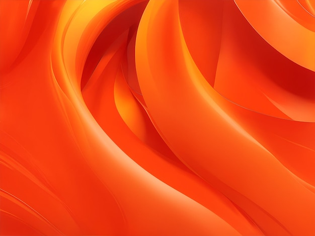 Orange flow background