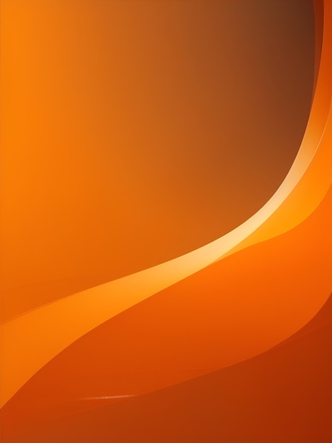 Orange flow background