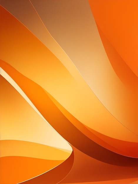 Orange flow background