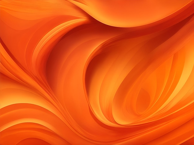 An orange flow wallpaper