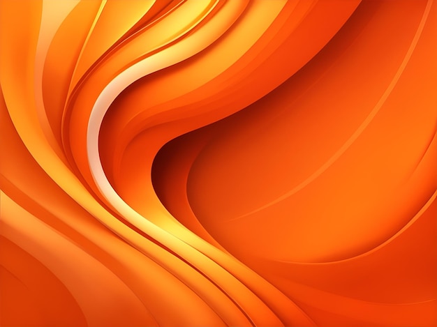 An orange flow wallpaper