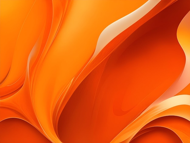 An orange flow wallpaper