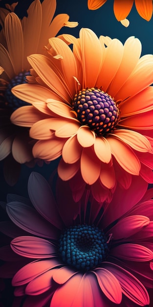 Orange flowers wallpaper for iphone is the best high definition iphone wallpaper in you can make this wallpaper for your iphone x backgrounds, mobile screensaver, or ipad lock screen iphone wallpaper
