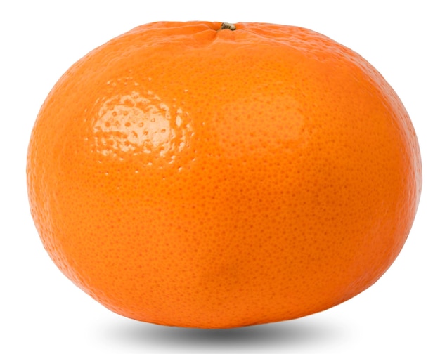 Orange fruit isolate on white background with clipping path