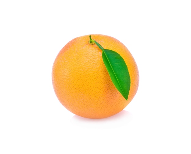 Orange fruit isolated on a white background