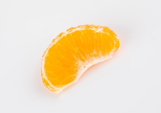 Orange fruit isolated on white background