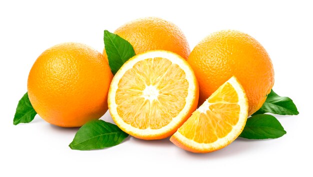 Orange fruit isolated