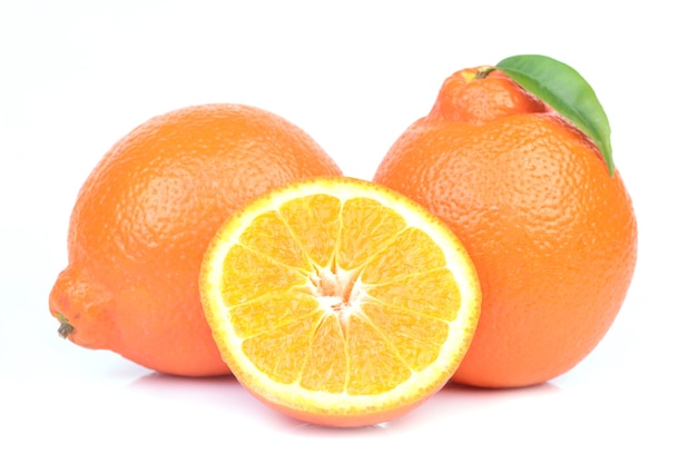 Orange fruit isolated