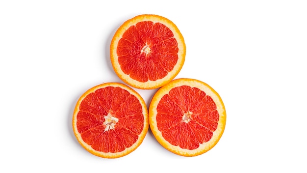 Orange fruit isolated.