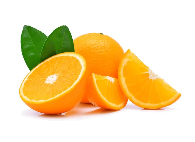 Orange fruit isolated