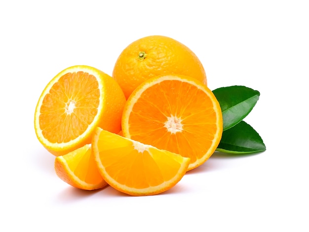 Orange fruit isolated