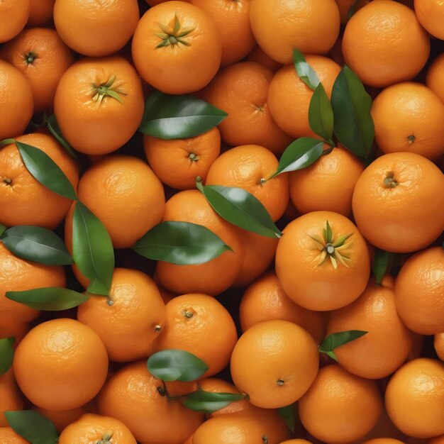 Foto composizione a disegno di frutta arancione