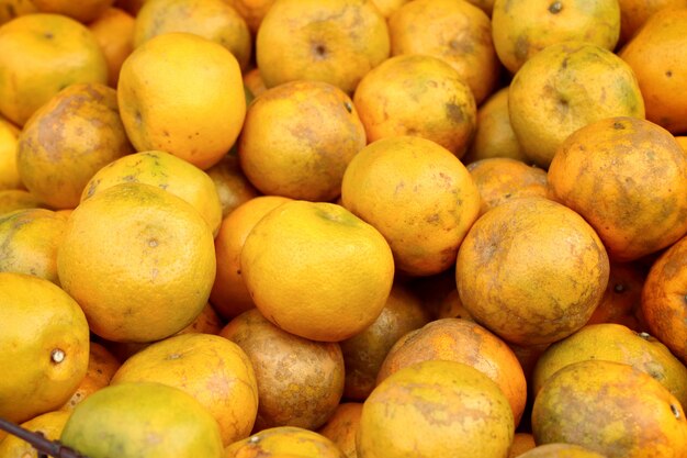 orange fruit at street food