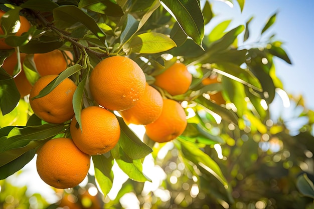 Orange Fruit on Tree