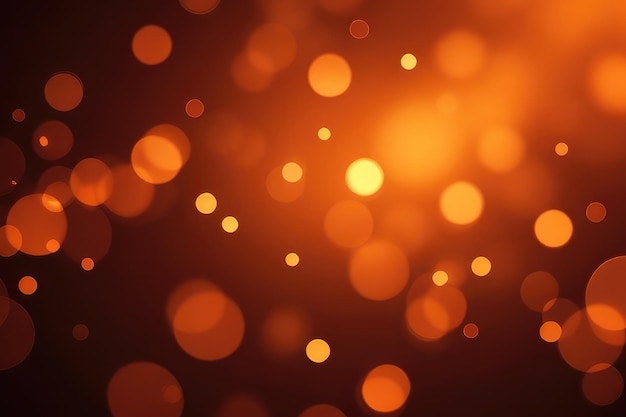 Orange giltter abstract background