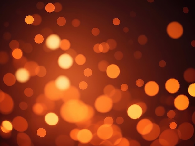 Orange glitter abstract background