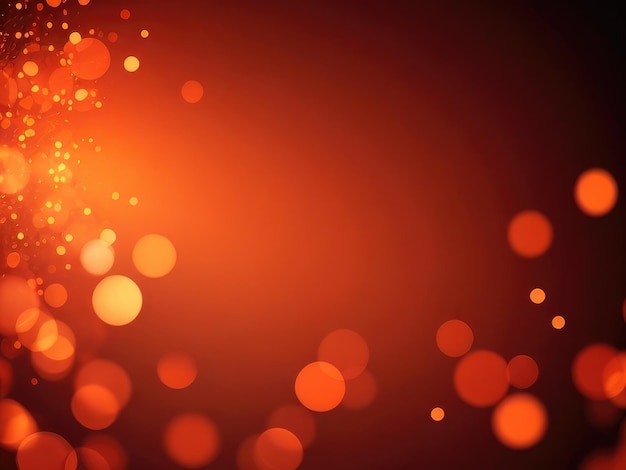 Orange glitter abstract background