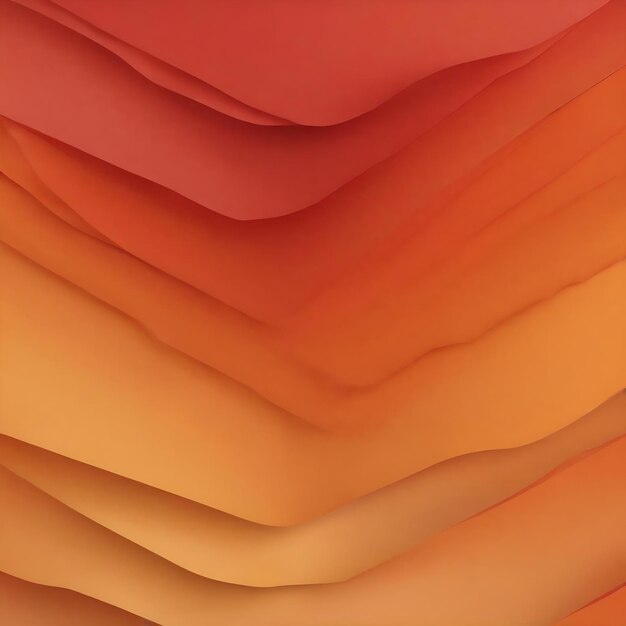 Orange glow paper color layer gradient abstract background