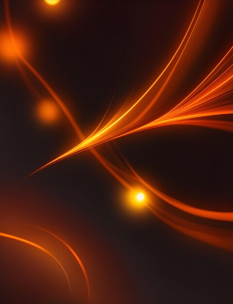 Photo orange gradient abstract background