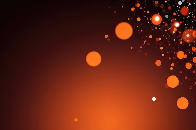 Orange gradient abstract background