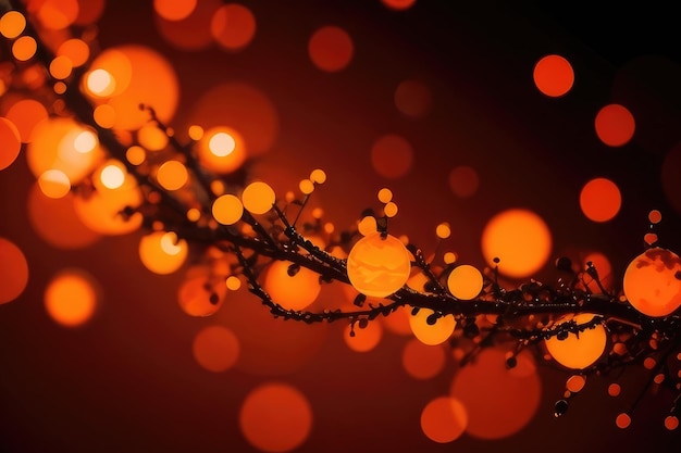 Orange gradient abstract background