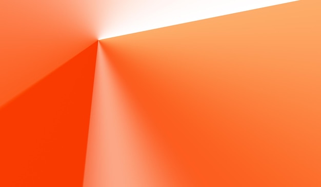 Orange gradient color paper abstract background