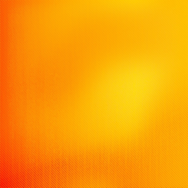 Orange gradient square background with copy space for text or image