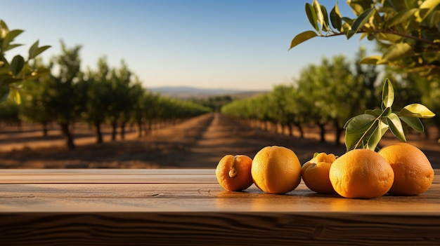 Photo orange groves