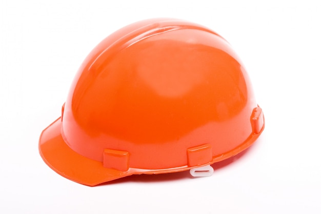 Orange hard hat