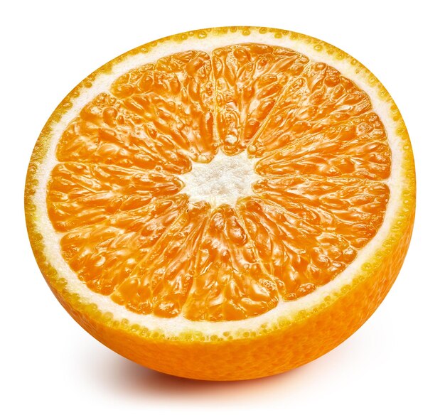 Orange isolated on white background