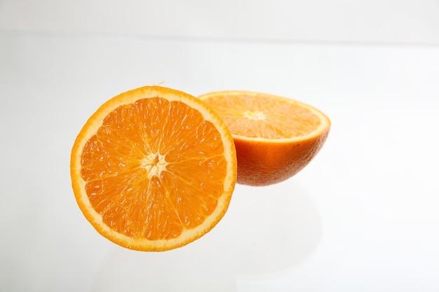 orange isolated in white background