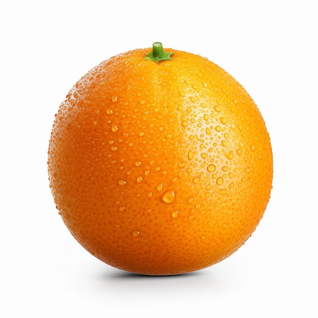 orange isolated on white background