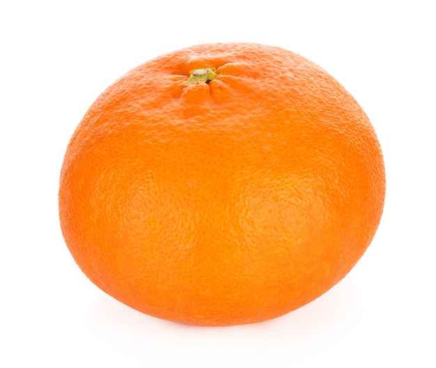 Orange isolated on white