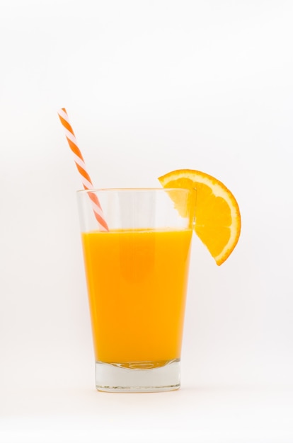 Orange juice in a glass