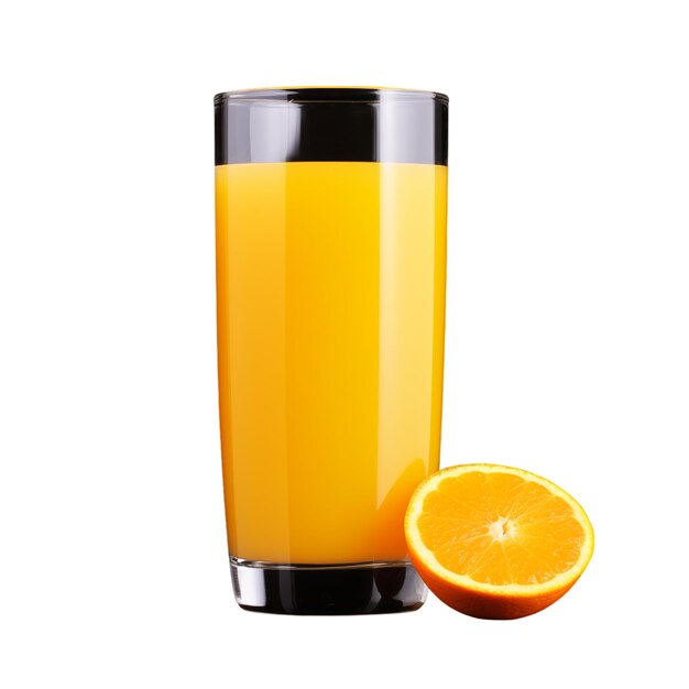 Photo orange juice isolated on transparent background