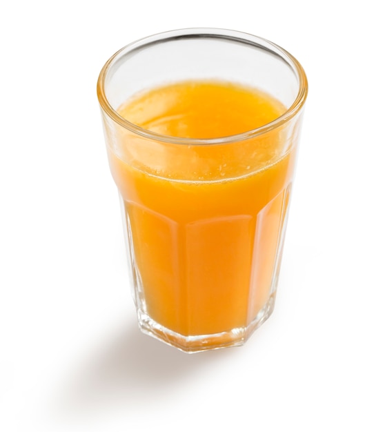 Orange juice. Isolated