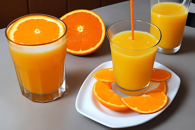 Orange Juice and Oranges